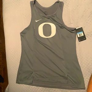 NEW Oregon Ducks Women’s Athletic Tank Medium Gray